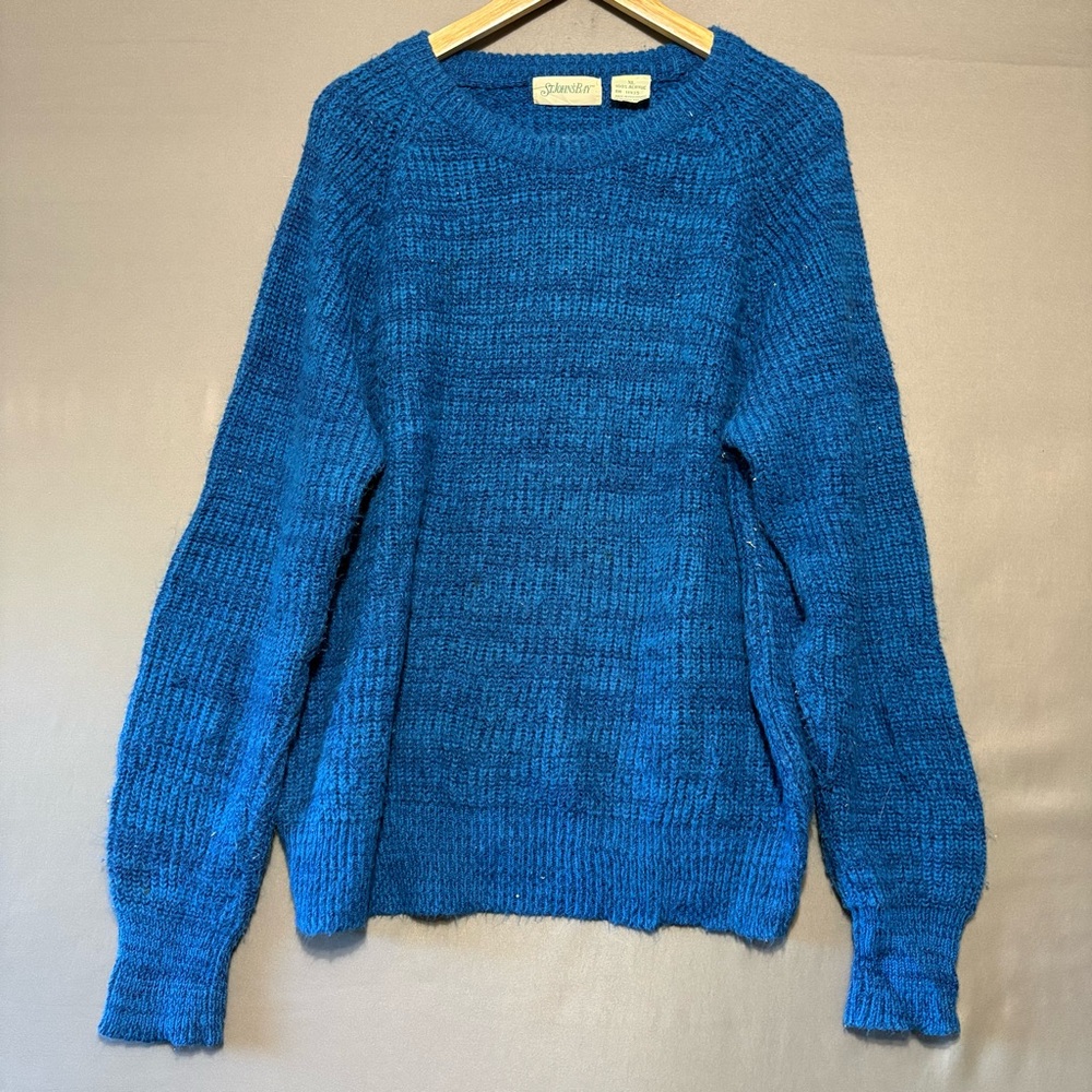 St. John's Bay Vibrant Blue Crew Neck Sweater